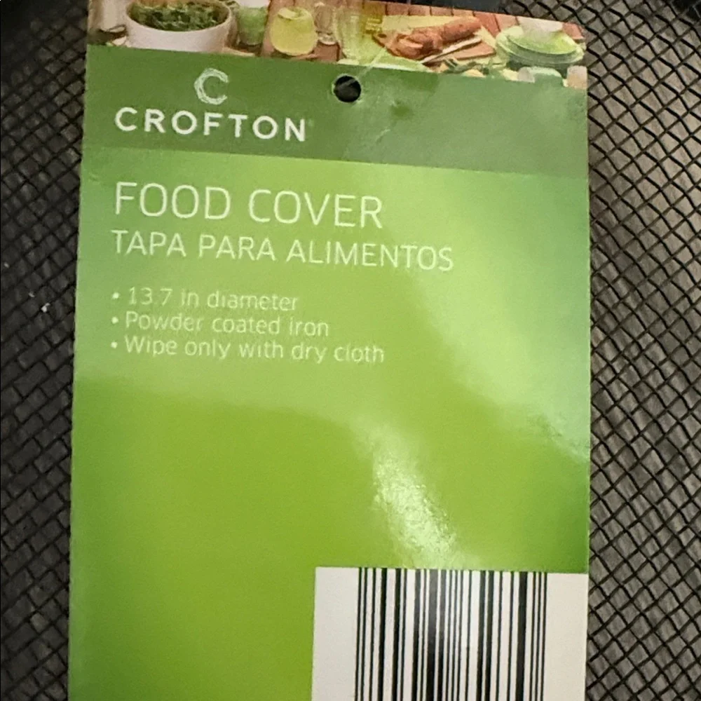 Crofton Black Food Cover